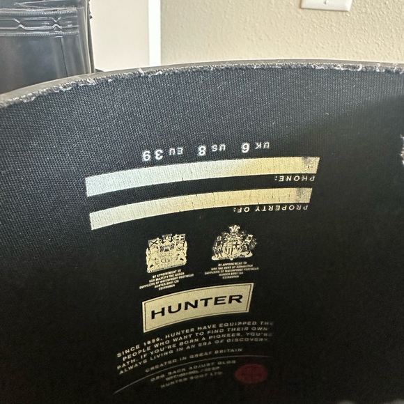 Hunter Boots Sz 8 - Picture 3 of 7